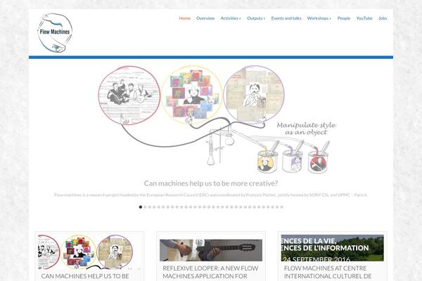 Siren theme site design template sample