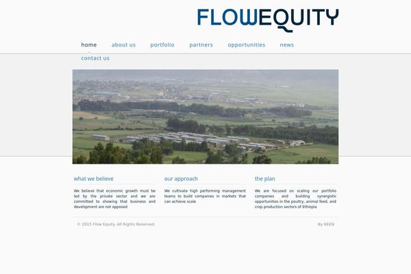 Fe theme site design template sample