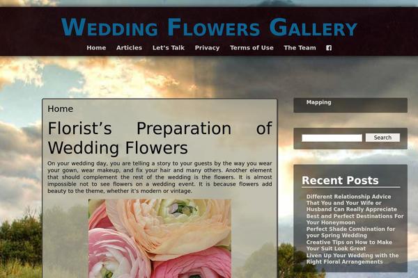 Adventure theme site design template sample