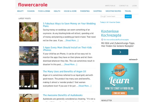 Log Book theme site design template sample