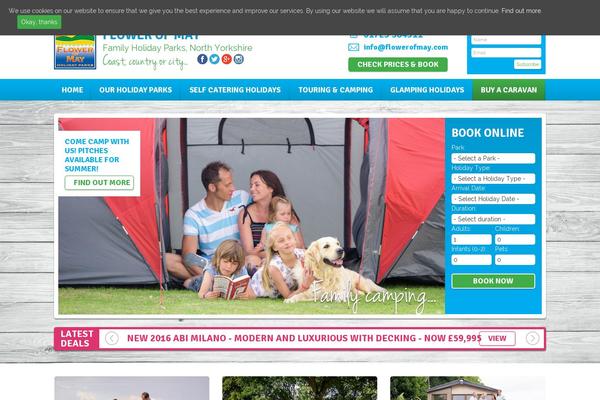 flowerofmay.com site used Wp-flower-of-may