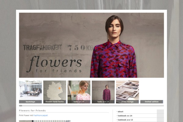 Modularity theme site design template sample
