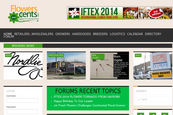 flowersandcents.com site used Flowersandcents