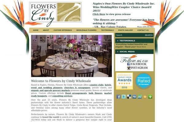flowersbycindyinc.com site used Defne