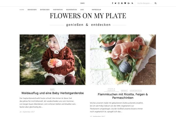 Rosemary theme site design template sample