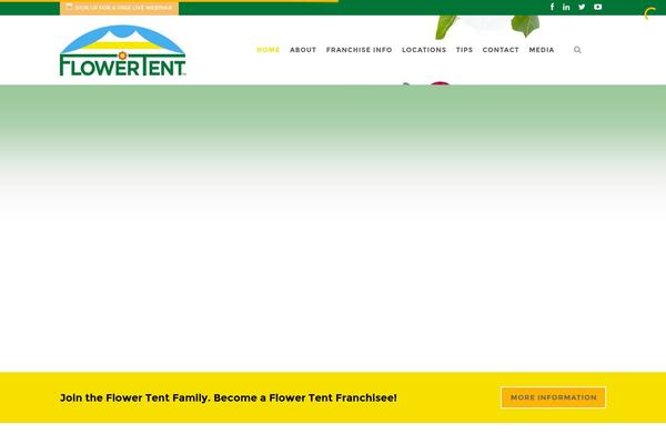 flowertent.com site used Factorywp