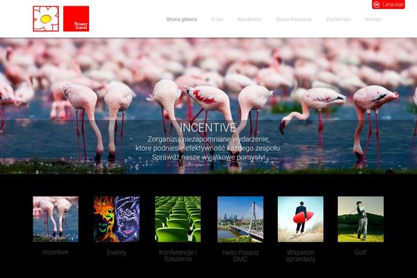 Dzen theme site design template sample