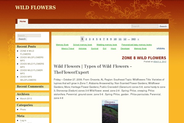 oriental theme site design template sample