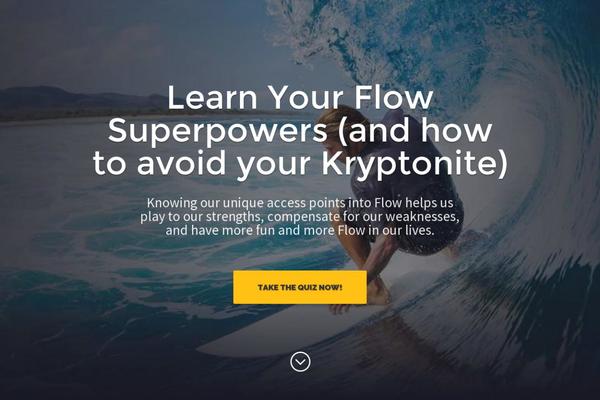 Flow theme site design template sample