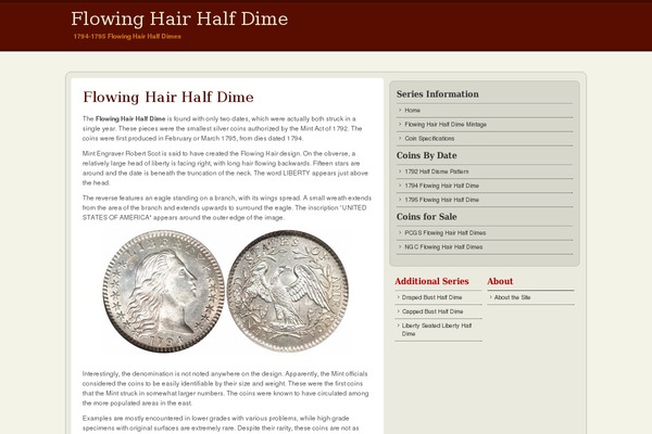 flowinghairhalfdime.com site used Sinatra-child