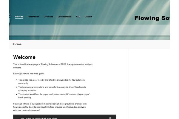 Customify theme site design template sample