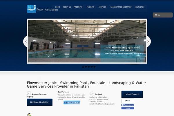 Prospect theme site design template sample