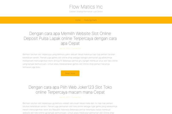 BlogFeedly theme site design template sample