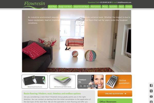 Site using A3-Social-Sidebar plugin