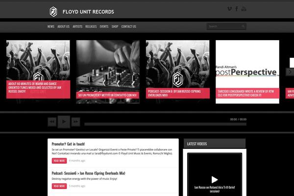 Replay theme site design template sample