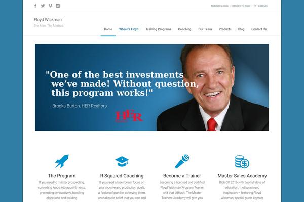 Florida theme site design template sample