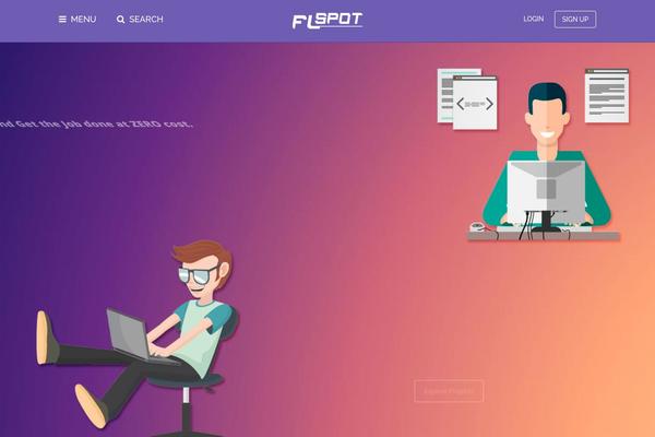 freelanceengine-child theme websites examples