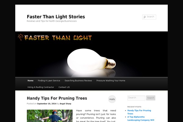 Duster theme site design template sample