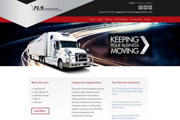 flstransport.com site used Fls