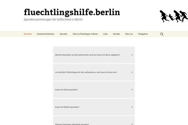 fluechtlingshilfe.berlin site used ChromeNews