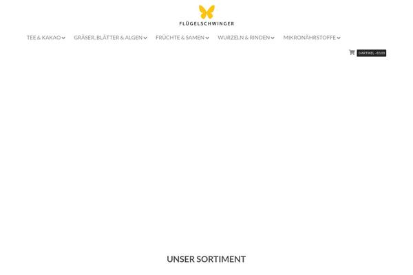 X Child theme site design template sample