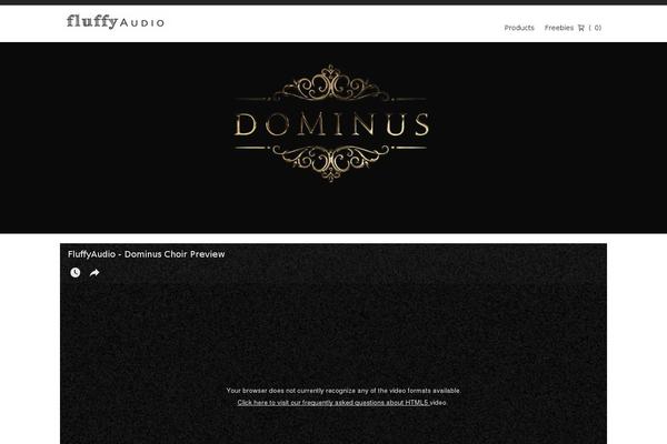 Site using Fastspring plugin
