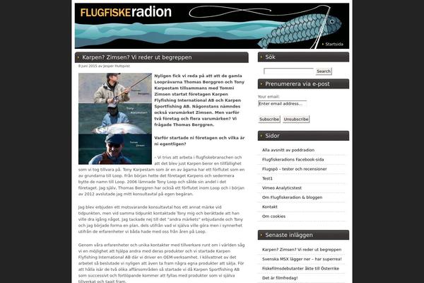 flugfiskeradion.se site used Freeraidcals
