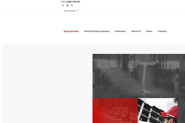 Porto Child theme site design template sample