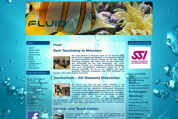 Fluid2 theme websites examples