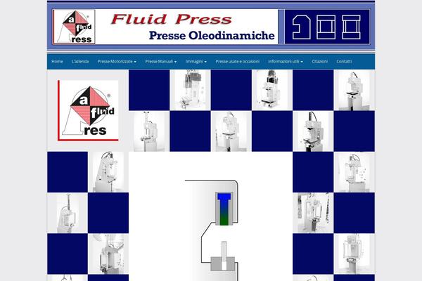 fluid-press.it site used Envince-pro