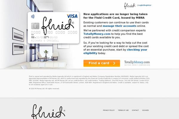Fluid theme site design template sample