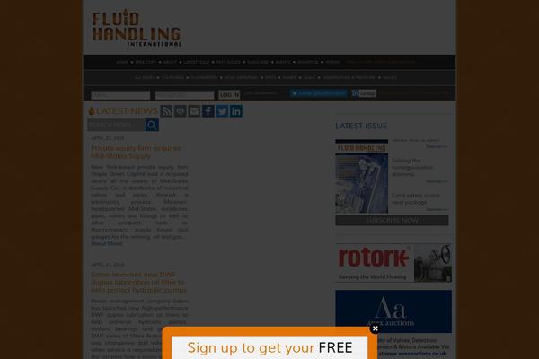 Metropolis theme site design template sample
