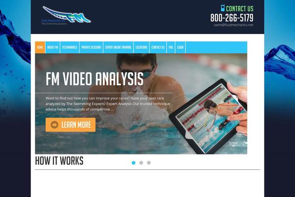 fluidmechanics.net site used Agency Theme