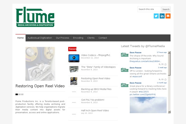 NewsPlus theme site design template sample