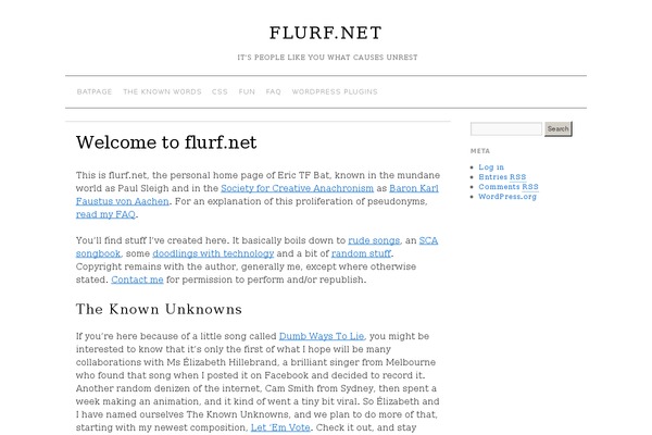 Site using Smooth Accordion plugin