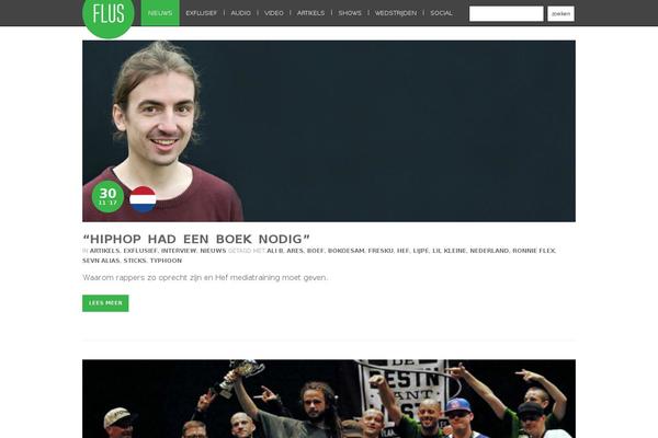 Site using WP Fluid Images plugin