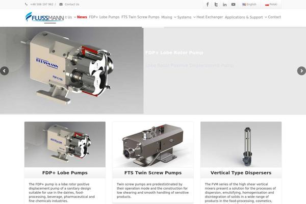 Envision Child theme site design template sample