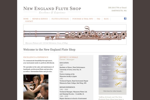 flutenewengland.com site used Lines-and-boxes