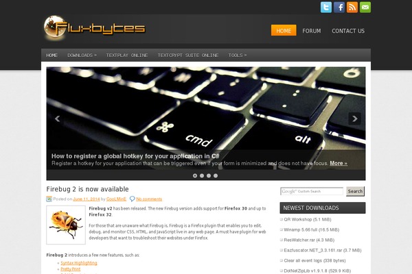 Fbtheme theme site design template sample