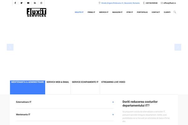 Etalon theme site design template sample