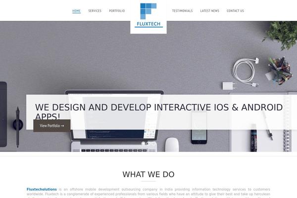 Renovation theme site design template sample