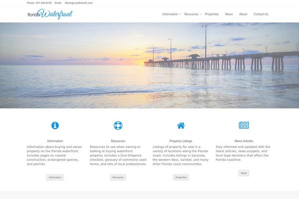 flwaterfront.com site used Zoner