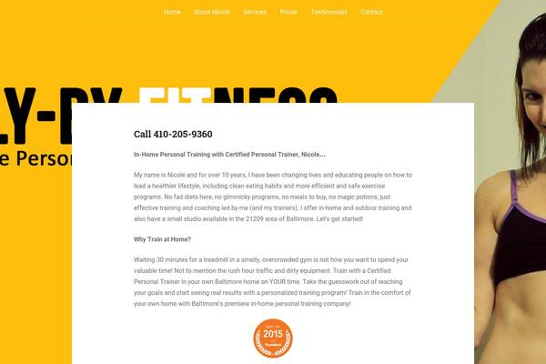Padhang theme site design template sample