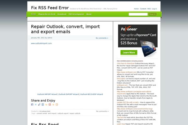 One theme site design template sample