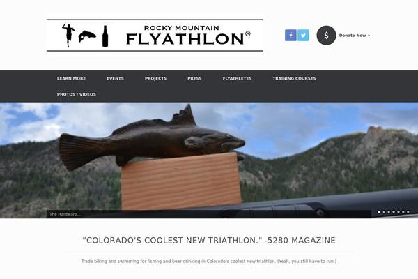 Vantage theme site design template sample