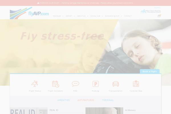 Site using Superfly-menu plugin