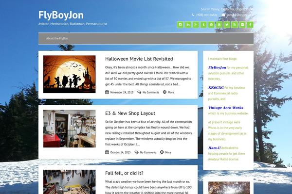 flyboyjon.com site used Simpleo