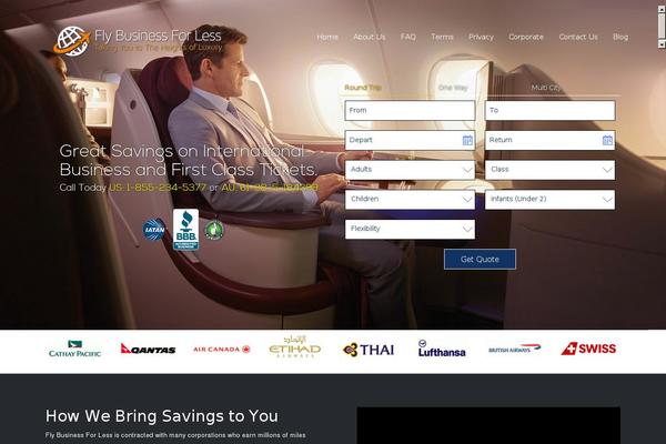 Fly theme site design template sample
