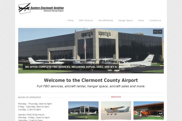 Voyage theme site design template sample