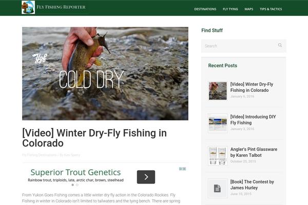 flyfishingreporter.com site used Diy-fly-fishing